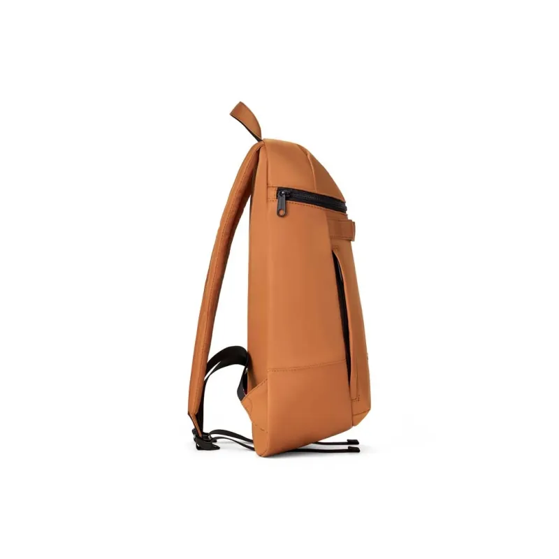 MR.ACE HOMME Nylon Backpack Medium Size Unisex Mist White/Earth Brown/Night Black-7