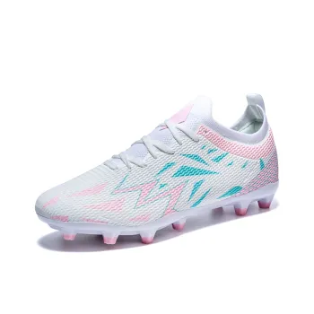 Saibi FG Rubber Long Studs TF Rubber Broken Studs Anti Slip Wear Resistant Soccer Shoes Unisex
