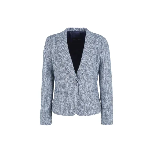 EMPORIO ARMANI Business Suit Women's Blue/White