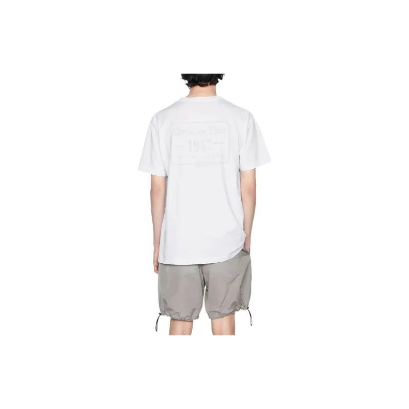 DIOR By Birkenstock Relaxed Fit Cd 1947 T Shirt-3