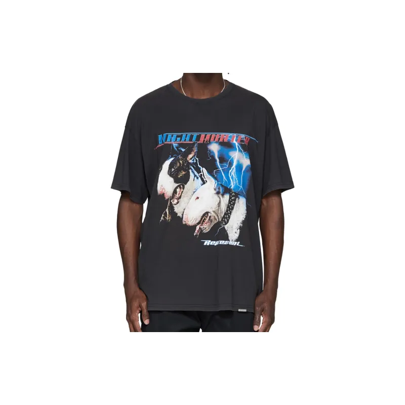 REPRESENT T-Shirts Men Vintage Black-2