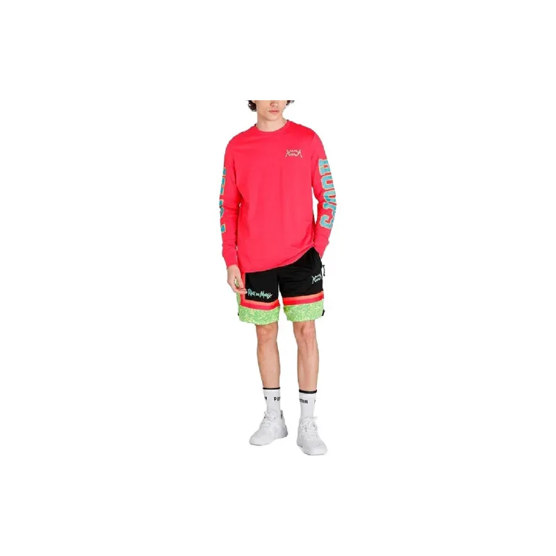 PUMA RICK AND T Shirts Men Red-3