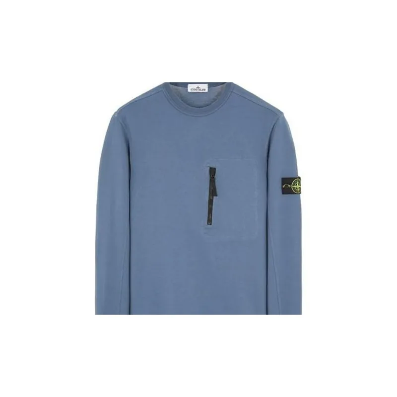 STONE ISLAND Sweatshirt Men's Blue-3