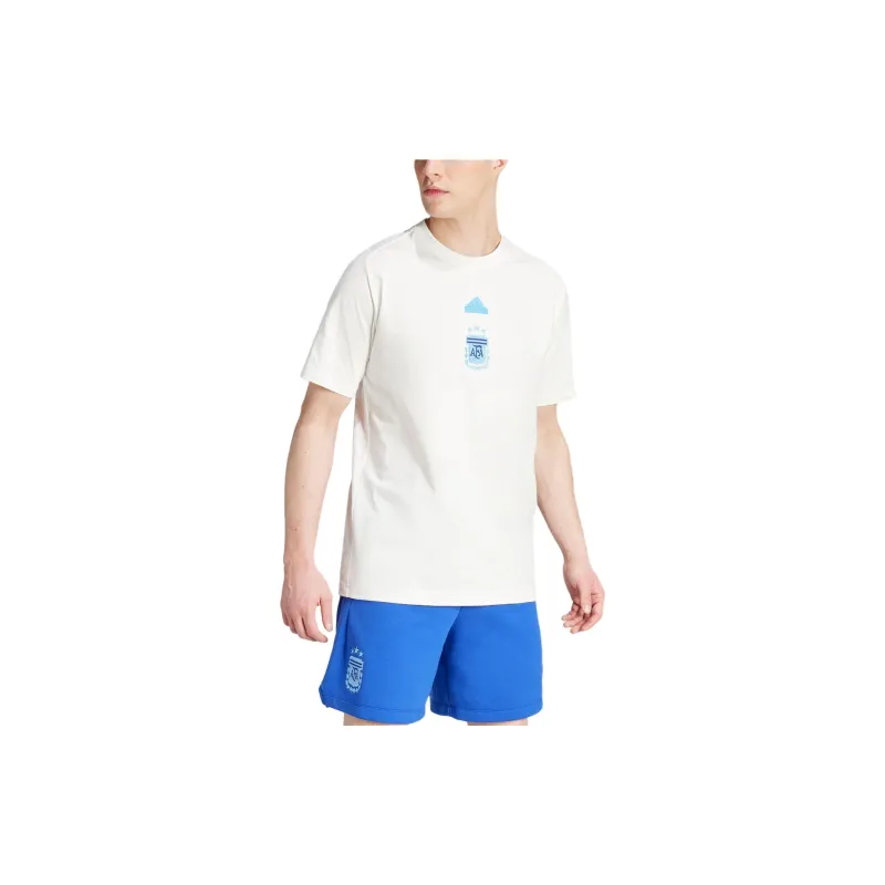 Adidas Argentina T Shirts Men White-2