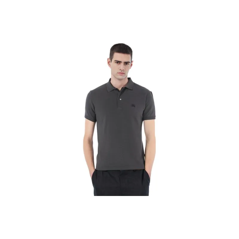 Burberry Polo Shirt Men's Dark Gray-4