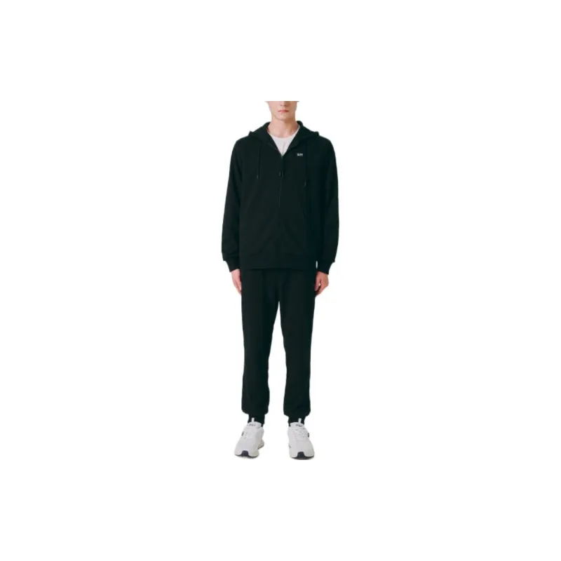 FILA Knitted Sweatpants Unisex Black-2