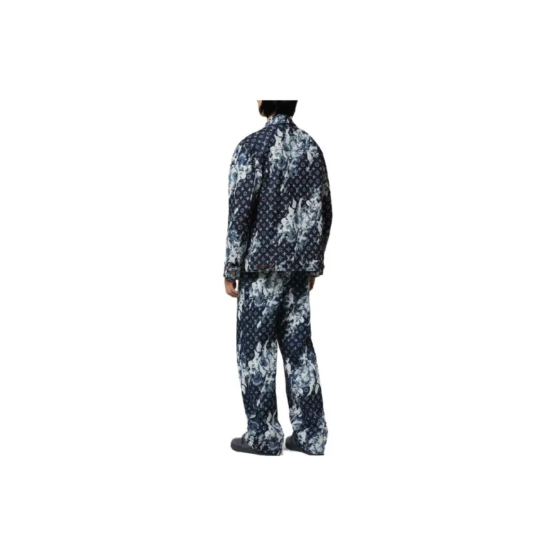 LOUIS VUITTON Jackets & Coats Men's Blue-4