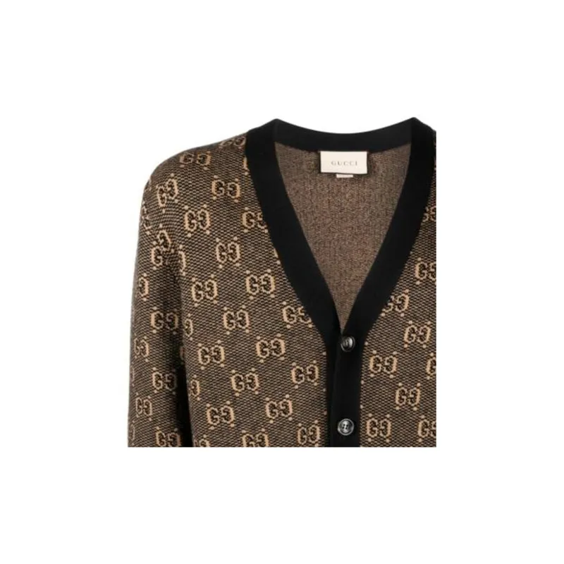 GUCCI Knitwear Men Brown-4