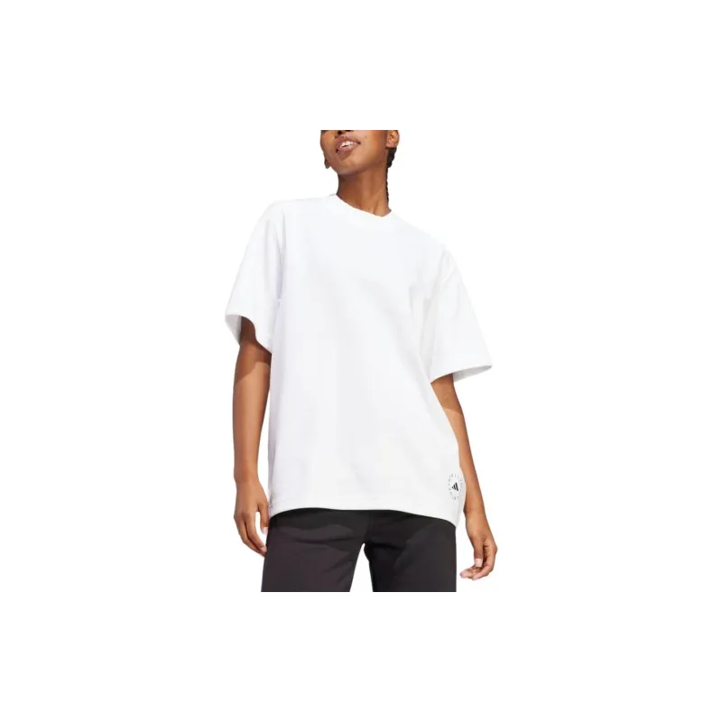 Adidas Logo Printed Crewneck T Shirt-3