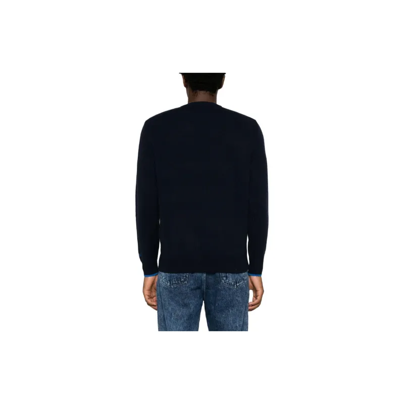 MC2 Saint Barth Gin Tonic-Embroidered Crewneck Long-Sleeved Jumper-2