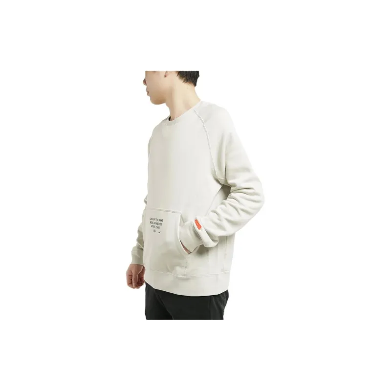 Nike As Lebron M Nk Ls Crew Sweatshirt Men's Beige-4