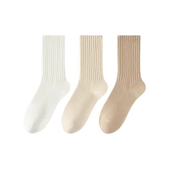 XXLLG Mid Calf Socks Men's 3 Pack