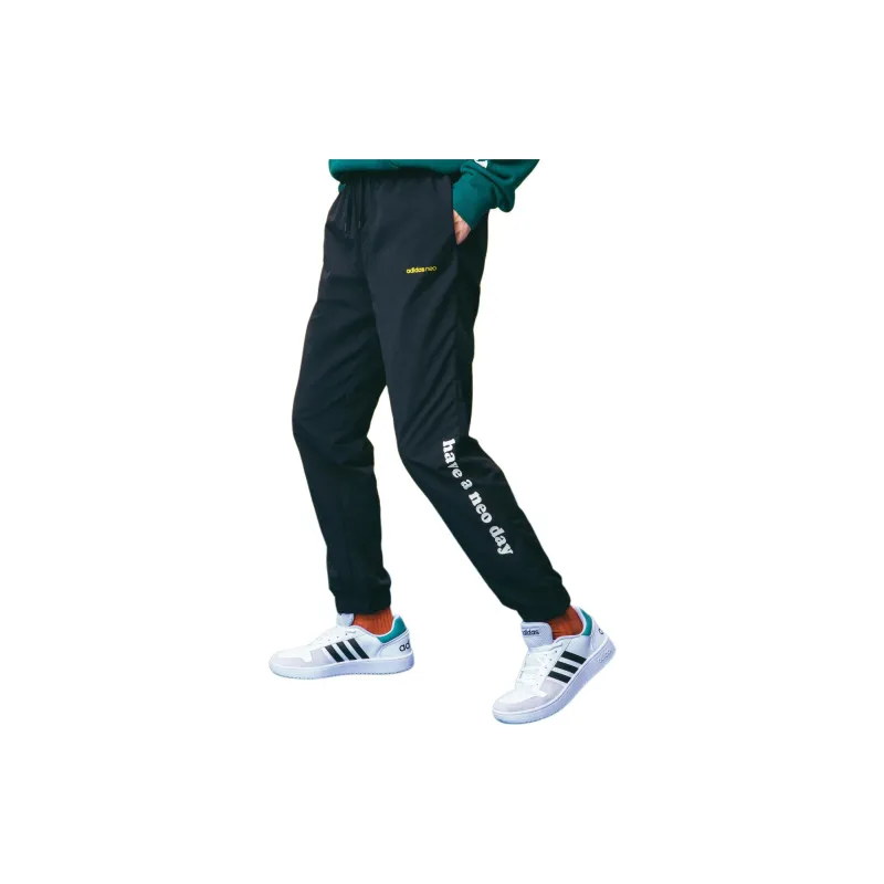 Adidas Neo x SMILEY Sports Pants Men's Black-5