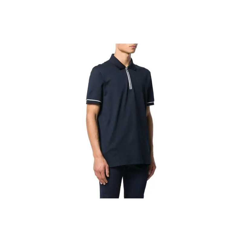Ferragamo Polo Shirts Men Blue-3