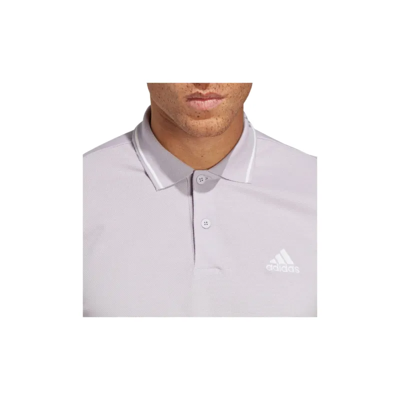 Adidas Essential Polo Shirts Men Silver-5