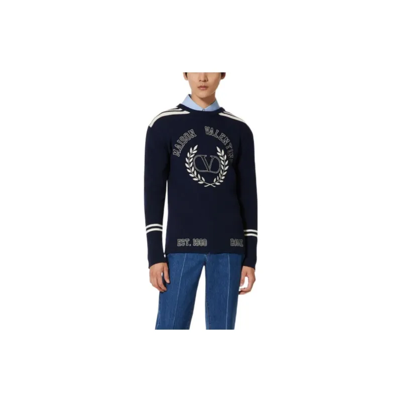 Valentino Crewneck Long Sleeved Jumper-1