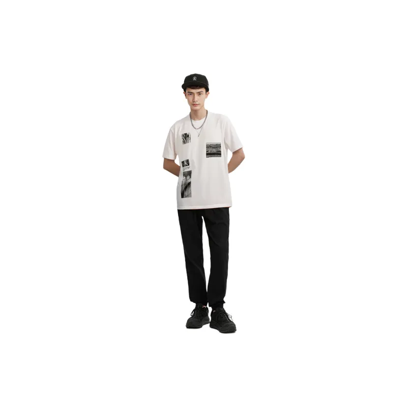 Calvin Klein T Shirts Men YAF Ivory-6