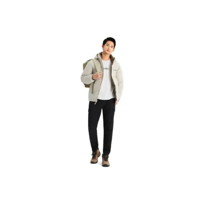 Columbia Down Jackets Men White-3
