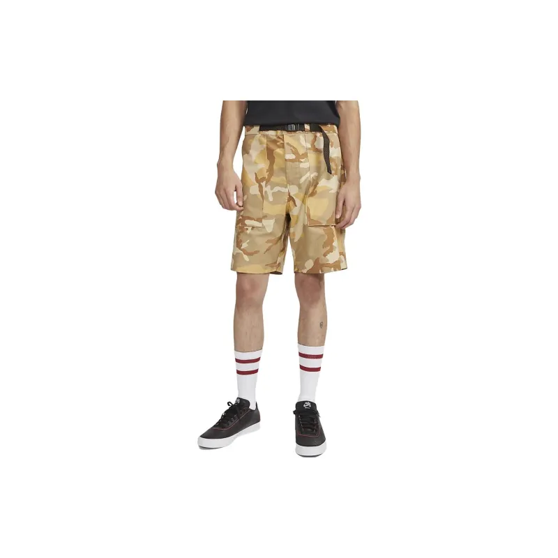 Nike Casual Shorts Men Brown-1