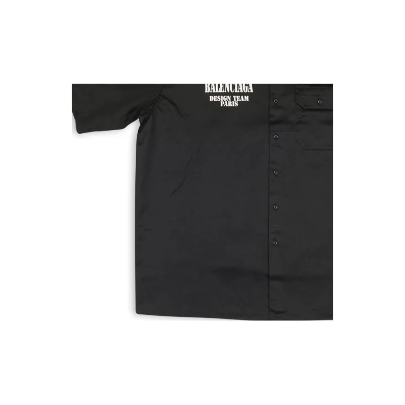 Balenciaga Oversize Unifit Cotton Shirt-5