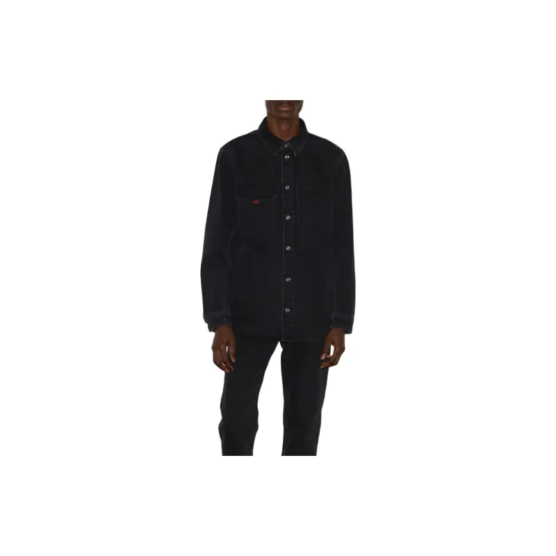 GUCCI Collared Long Sleeve Shirt-2