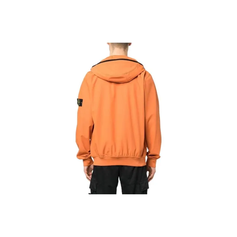 STONE ISLAND Light Soft Shell R E.Dye Technology In Recycled Polyester Jacket-1