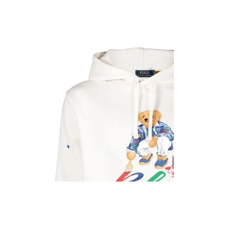 Polo Ralph Lauren Graphic Printed Drawstring Hoodie-4
