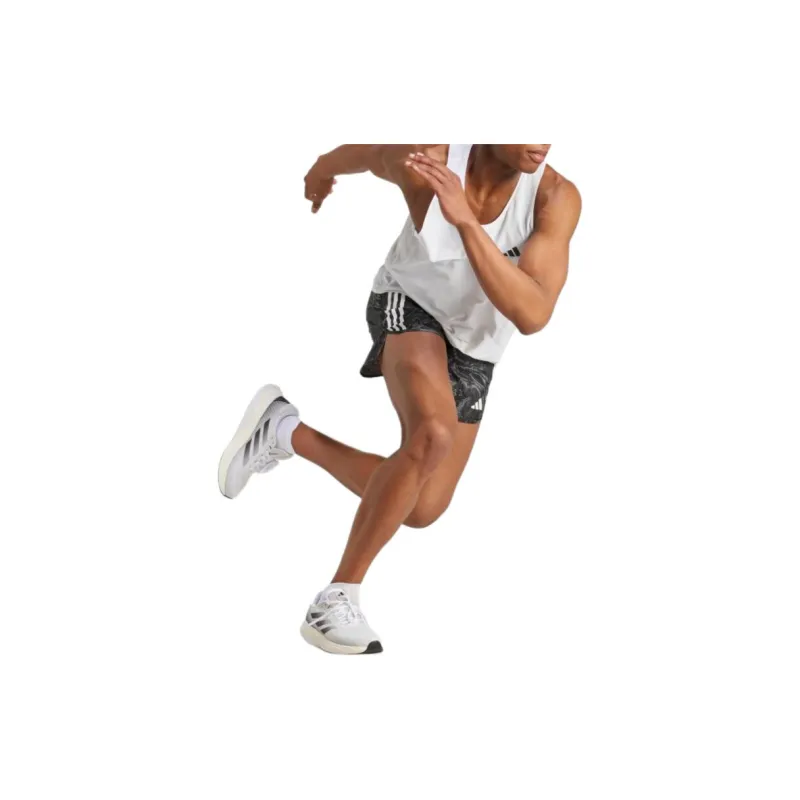Adidas Free Shipping With AdiClub Own The Run Excite Allover Print Aeroready Shorts-3