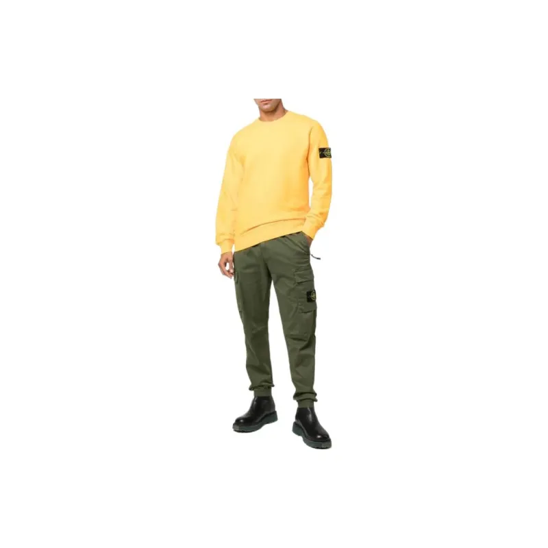 STONE ISLAND Sweatshirt Men's Yellow-1