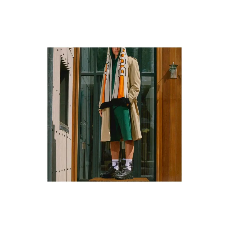 Burberry Sweatshirts Men Yellow Green-5