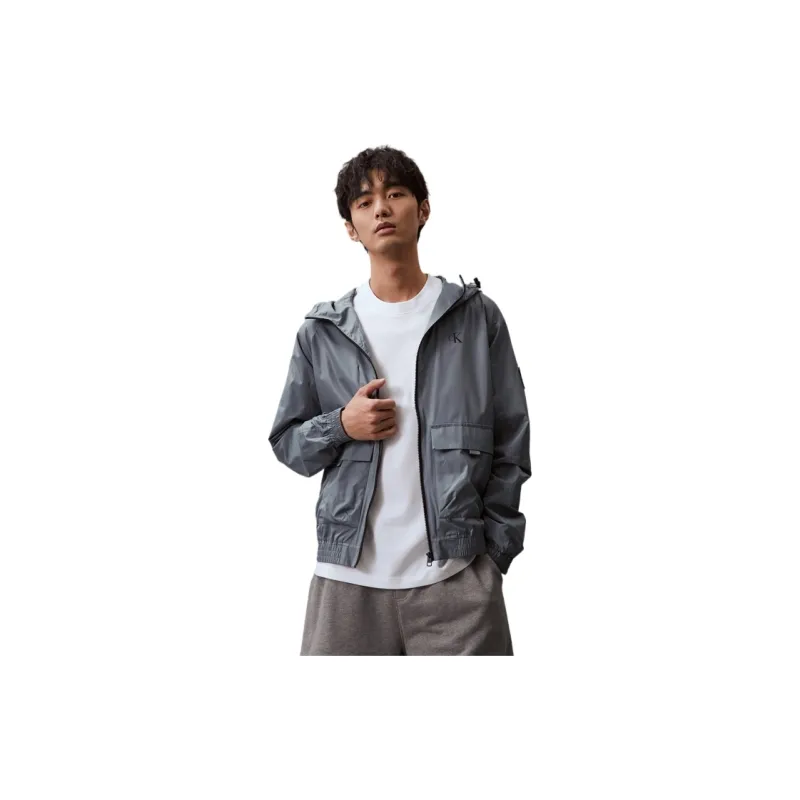 CALVIN KLEIN Jacket Men's Cloud Trace Gray-2