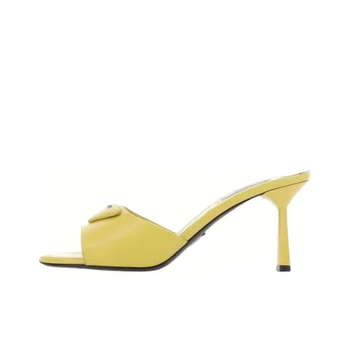 PRADA Slide Slippers Women's Yellow