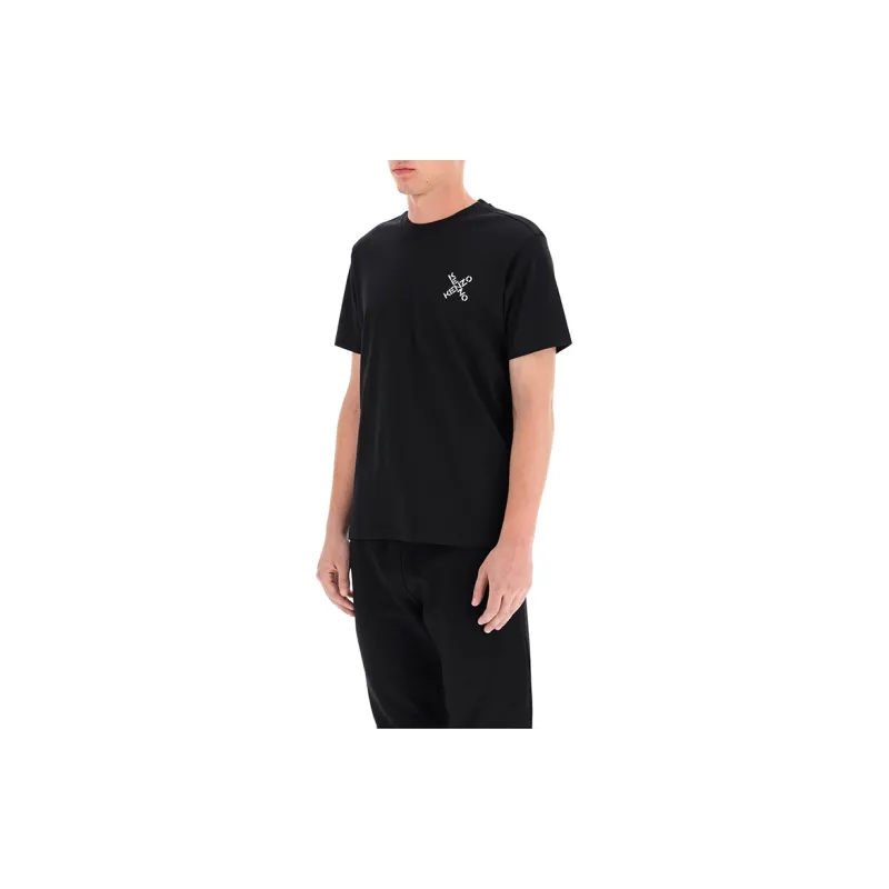 KENZO T Shirts Men Black-3