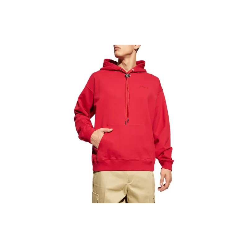 VERSACE Medusa Head Detailed Drawstring Hoodie-2