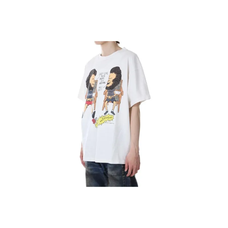 Bape X SAINT Mxxxxxx Heaven And Hell Tee-4
