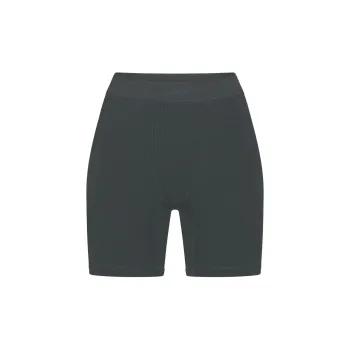 SKIMS SOFT LOUNGE BOXER Boxer Shorts Women's DEEP SEA/Deep Sea Color