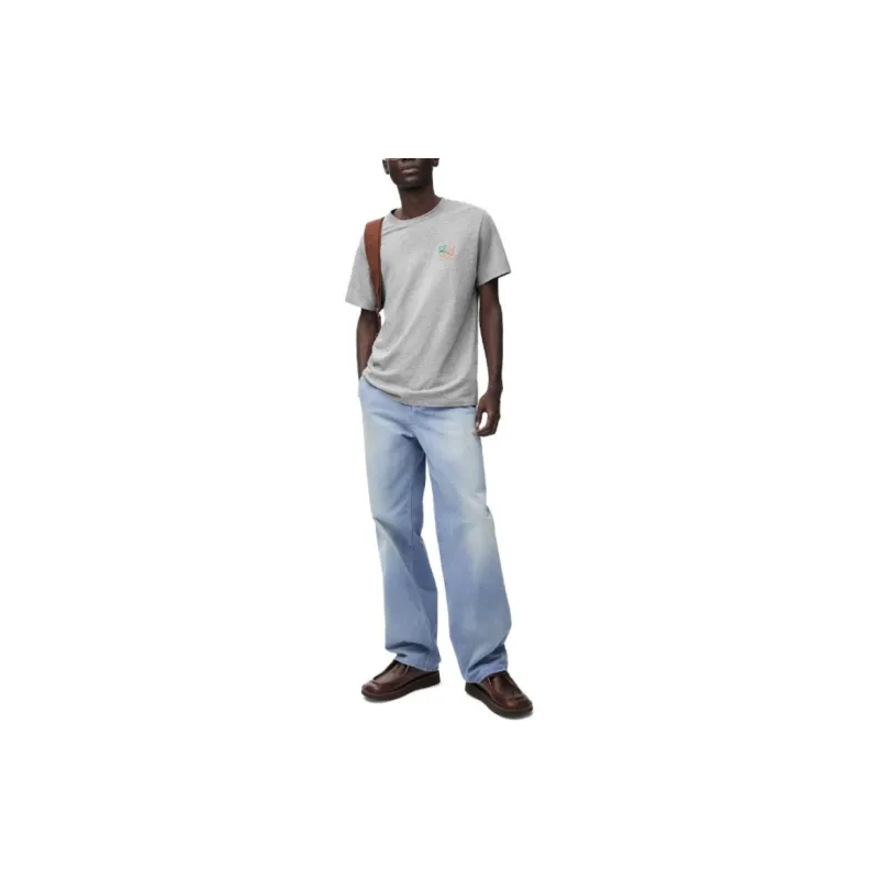 LOEWE T-Shirts Men Gray-1