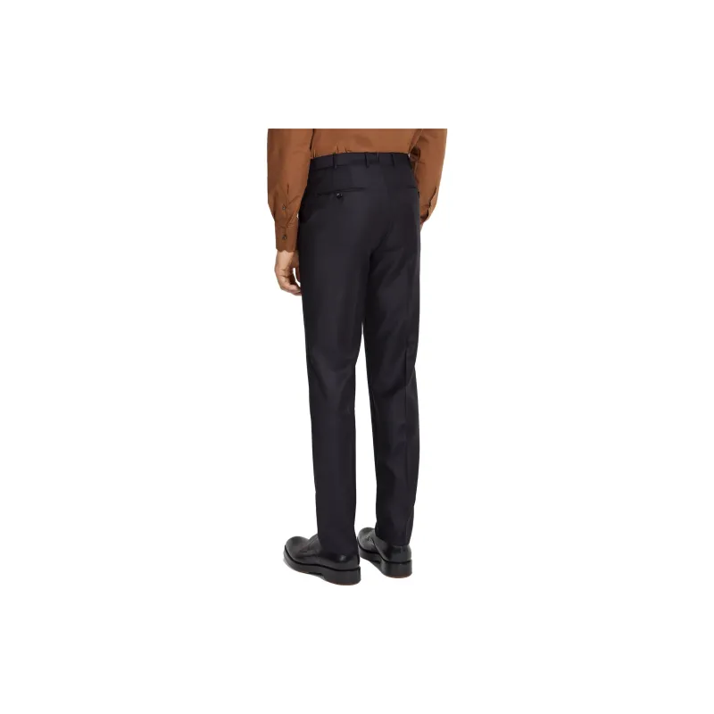 Zegna Trofeo Pressed Crease Tailored Pants-3