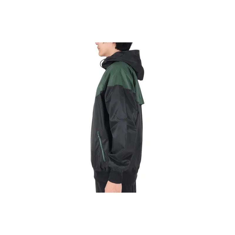 Nike Jackets Men Black Green-5