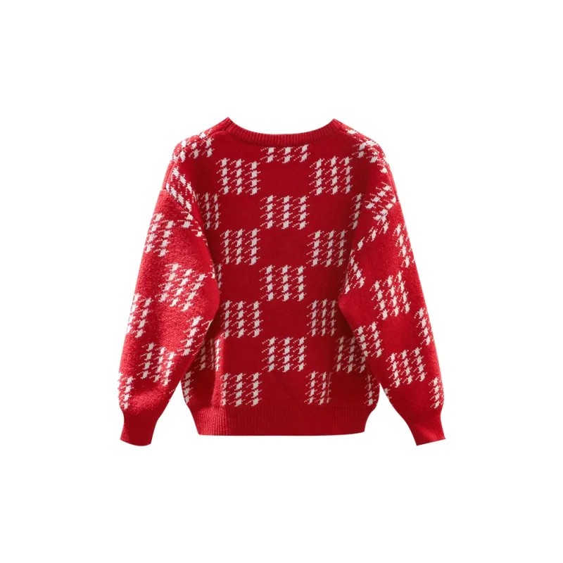 Juden Choi Knitwear Women's Red-1
