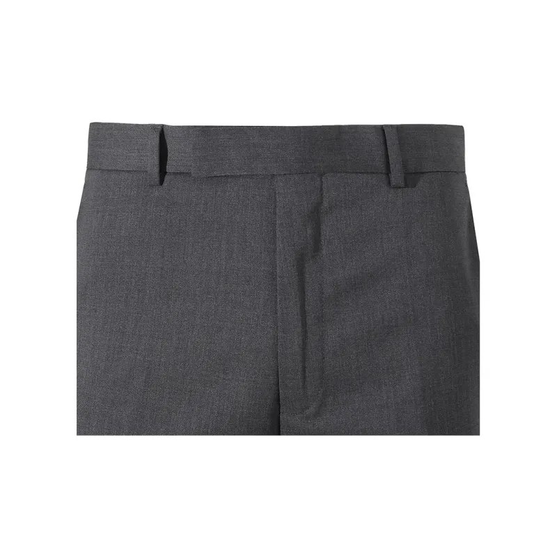 Zegna SS24 Suit Trouser Men's Coal Gray-3