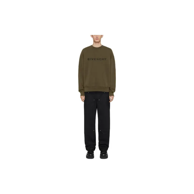 Givenchy Logo Printed Crewneck Sweater-5