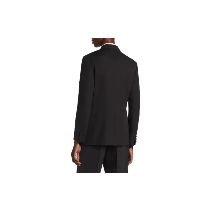 DIOR Tears SS23 Business Suit Coat Men's Black-3