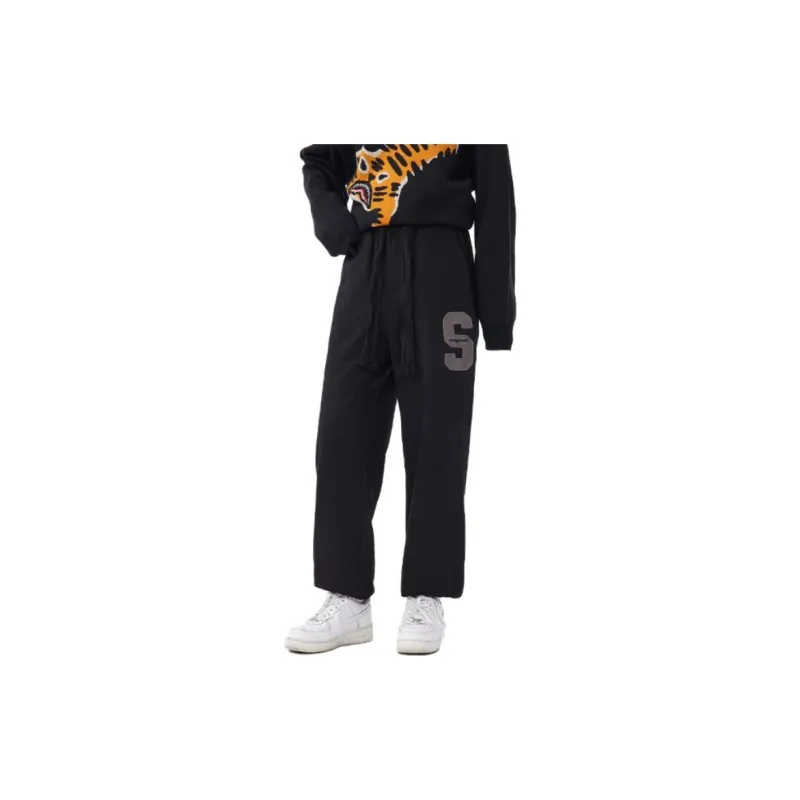 SPRAYGROUND Knitted Sweatpants Unisex Black-3