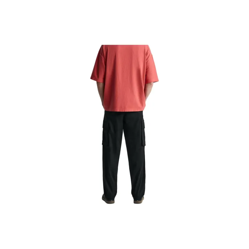 ZARA Cargo Pants Men Black-2