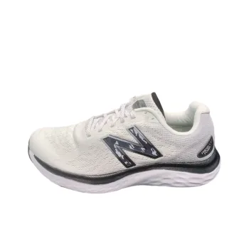 New Balance NB 680 Wear-resistant And Lightweight Low-Top Running Shoes Men's White