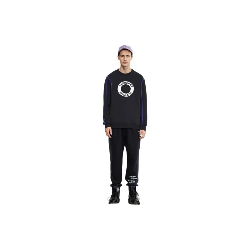 Burberry Logo Graphic Cotton Sweatshirt-2