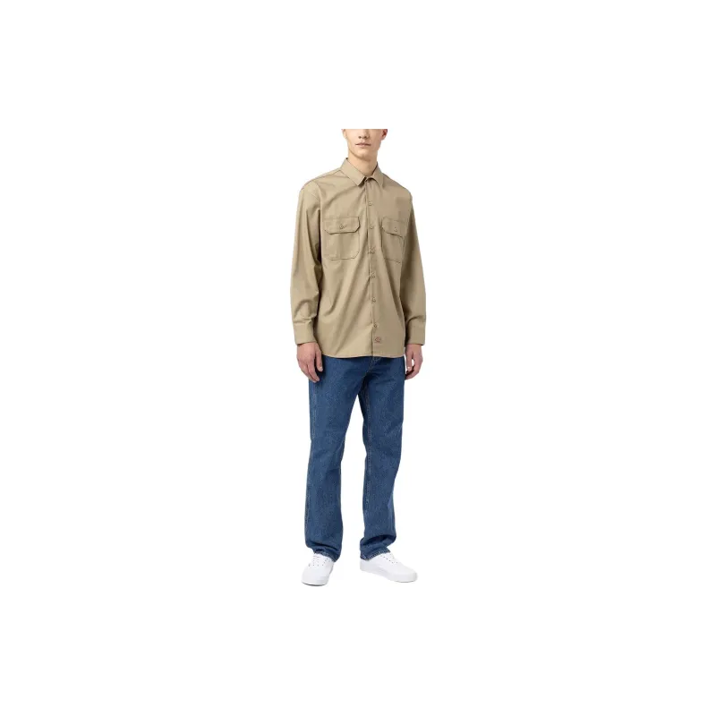 Dickies Shirts Men Khaki-2