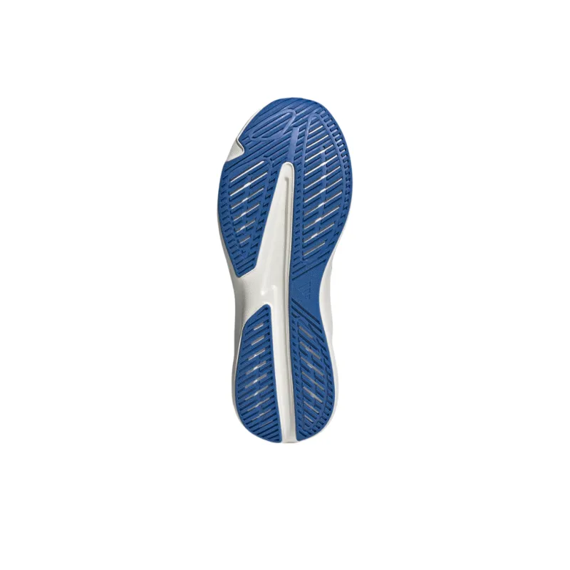 Adidas All Day Essential Breathable Low Top Casual Running Shoes Men's White Blue-4