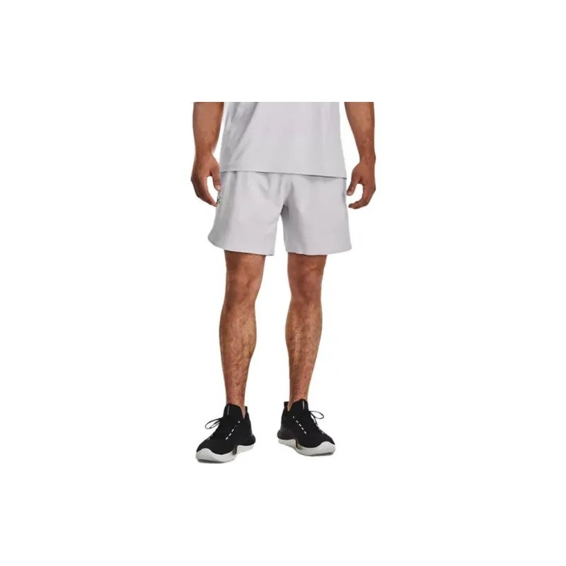 Under Armour Casual Shorts Men Gray-4